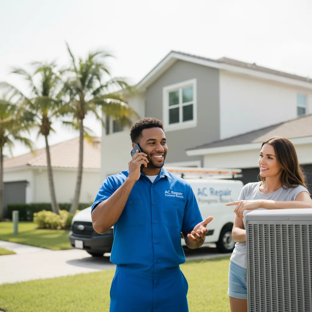 AC Repair Pompano Beach customer support in Lumberton